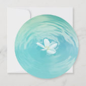 Invitation Douche à thème plage (Dos)