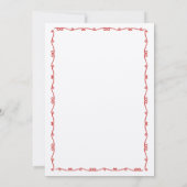 Invitation Douche à vin Couples de pizza à la main en gros (Dos)