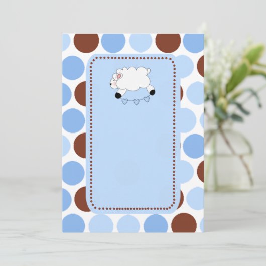 Invitation Douche Ana (Debout devant)