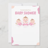 Invitation Douche bébé (Devant)