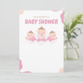 Invitation Douche bébé (Debout devant)