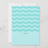 Invitation Douche Bunny Voyager rose (Dos)