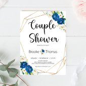 Invitation douche couple