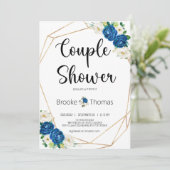 Invitation douche couple (Debout devant)