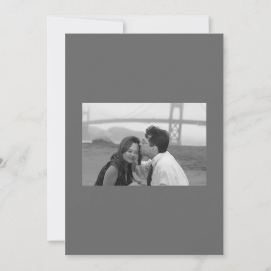 Invitation douche Couples moderne - Je le fais (Dos)