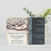 Invitation Douche Couples rôtis huîtres (Debout devant)