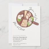 Invitation Douche de charcuterie (Devant)