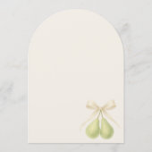 Invitation Douche de Couple Elegant Perfect Pair (Dos)