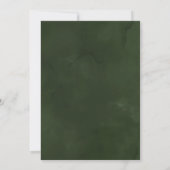 Invitation Douche de Couple Feuillage Tropical Vert (Dos)
