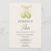 Invitation Douche de Couple Parfait (Devant)