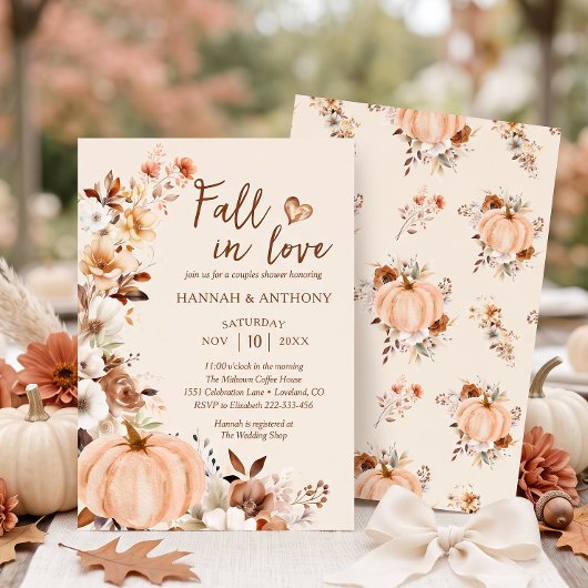 Invitation Douche de Couple Tomate d'Amour