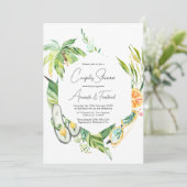 Invitation Douche de couples d'été (Debout devant)