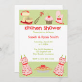 Invitation Douche de cuisine (Devant / Derrière)