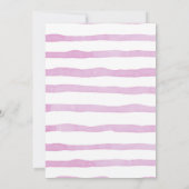 Invitation Douche de cuisine - Fête des mariées fleurie (Dos)