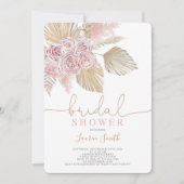 Invitation Douche de la mariée du désert (Devant)