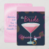 Invitation Douche de Mariée (Devant / Derrière)