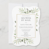 Invitation Douche de Mariée par Courrier à Longue Distance av (Devant)