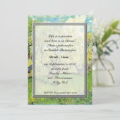 Invitation douche de mariée, van Gogh, verger en fleurs (Debout devant)