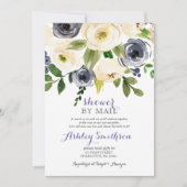 Invitation Douche de marine par douche à nage par courrier (Devant)