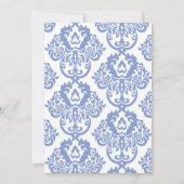 Invitation Douche de nuptiale au citron méditerranéen (Dos)