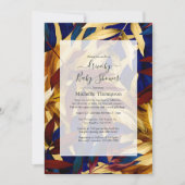 Invitation Douche de passage dans une forêt exotique (Devant)