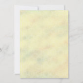 Invitation Douche Fiançailles Simplement Élégante Ou Fête (Dos)