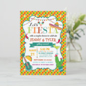 Invitation Douche Fiesta Couples (Debout devant)