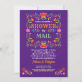 Invitation Douche Fiesta par courrier douche à distance (Devant)