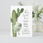 Invitation Douche Fiesta Taco mexicaine sur les couples amour (Debout devant)