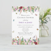 Invitation Douche Florale Couples (Debout devant)