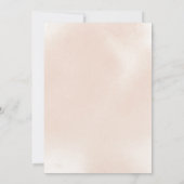 Invitation Douche Lingerie classique rose rose rose Dusty (Dos)