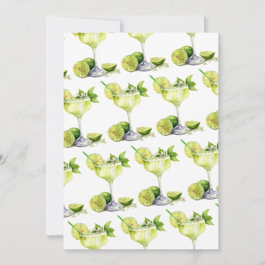 Invitation Douche mexicaine Fiesta Couples (Dos)