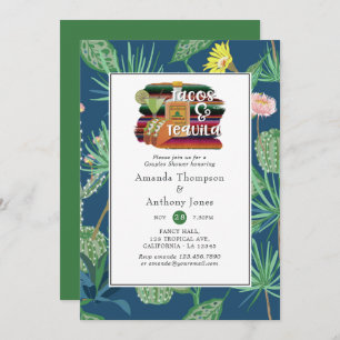 Invitation Douche mexicaine Fiesta Tacos et Tequila Couples