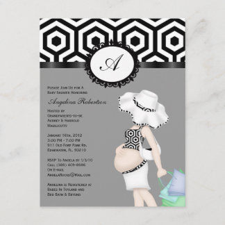 Invitation Douche mignonne de bébé