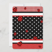 Invitation Douche notre petite dame (Dos)