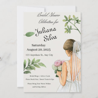 Invitation Douche nuptiale