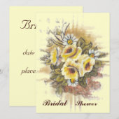 Invitation douche nuptiale (Devant / Derrière)
