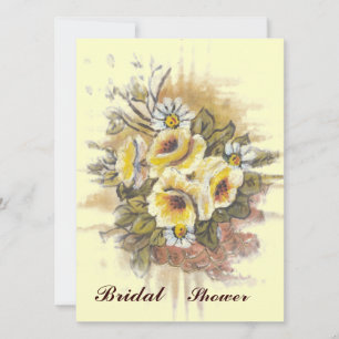 Invitation douche nuptiale