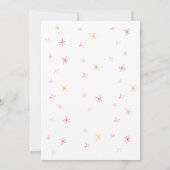 Invitation Douche nuptiale à la main (Dos)