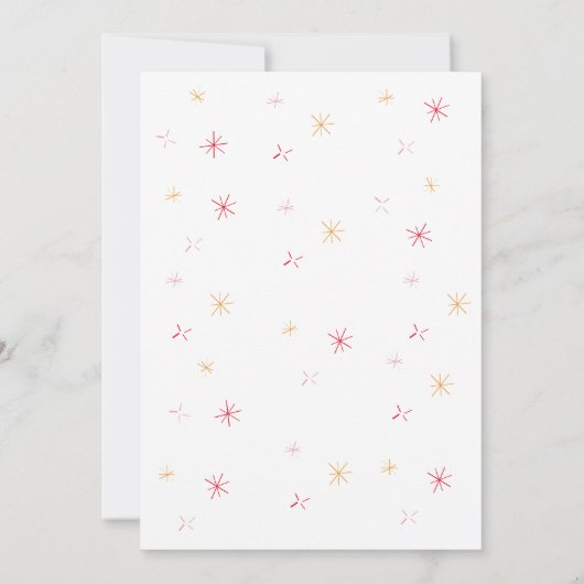 Invitation Douche nuptiale à la main (Dos)