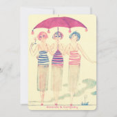 Invitation Douche nuptiale amusante (Devant)