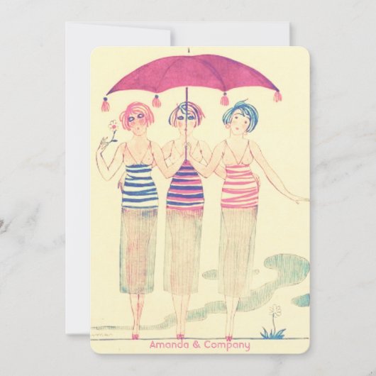 Invitation Douche nuptiale amusante (Devant)