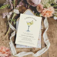 Douche Nuptiale au Martini à la Poire à l'Aquarell