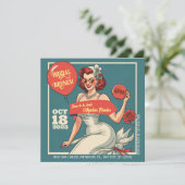 Invitation Douche nuptiale Brunch (Debout devant)