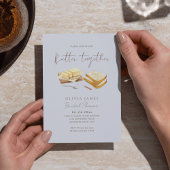 Invitation Douche nuptiale Chic Pain et Beurre