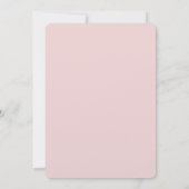 Invitation Douche nuptiale Confetti Bokeh rose vif (Dos)