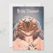 Invitation douche nuptiale, fête de poule, fête de bacheloret (Devant)