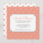 Invitation Douche nuptiale {mod squad} (Devant / Derrière)