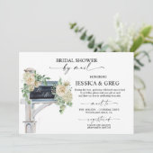 Invitation Douche nuptiale par courrier, longue distance, nup (Debout devant)