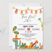 Invitation Douche nuptiale Taco 'Bout Love Cactus (Devant)